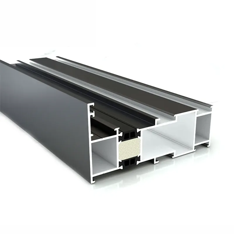 Système de portes et fenêtres en alliage d'aluminium
